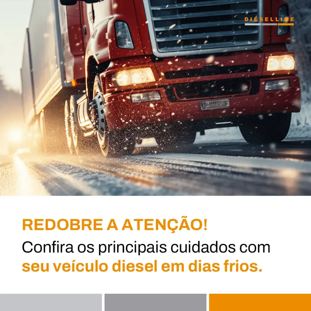 Motor diesel no frio: 5 cuidados que você deve tomar