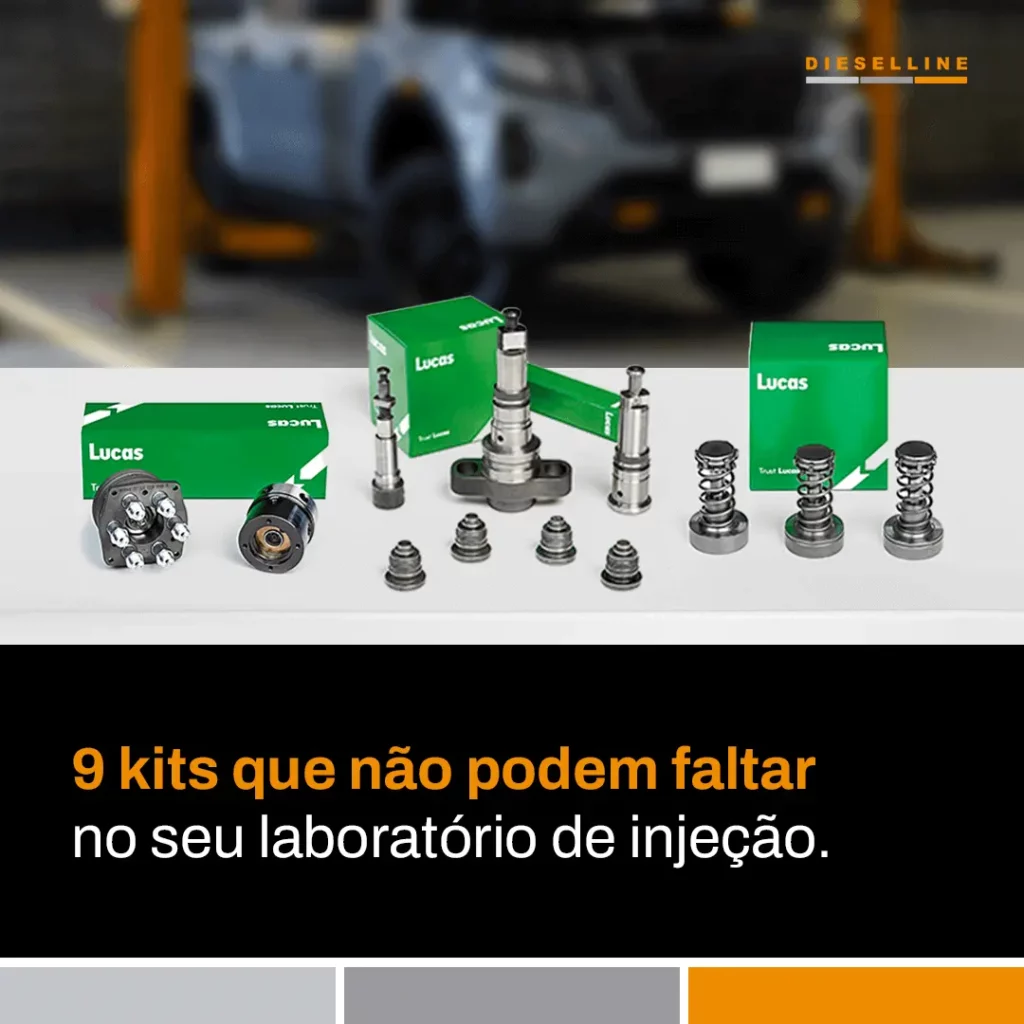 9 kits de reparação diesel que não podem faltar no seu laboratório de injeção